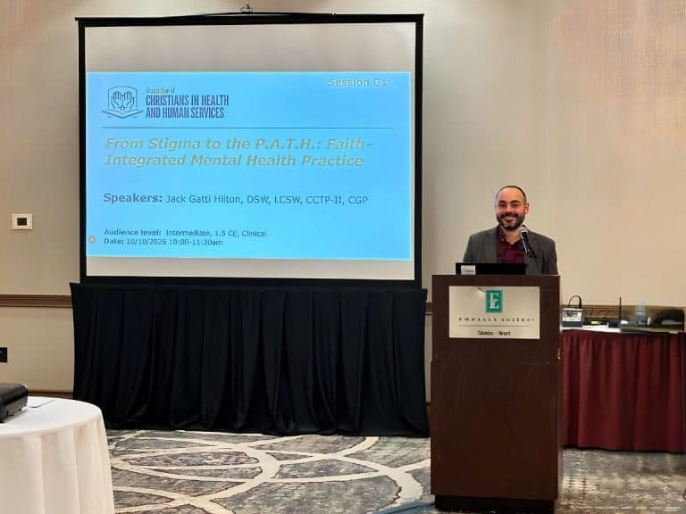 Dr. Jack Gatti Hilton on presentation